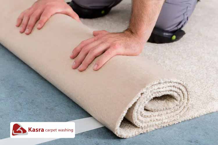 چرا فرش بعد شستن بو میده 